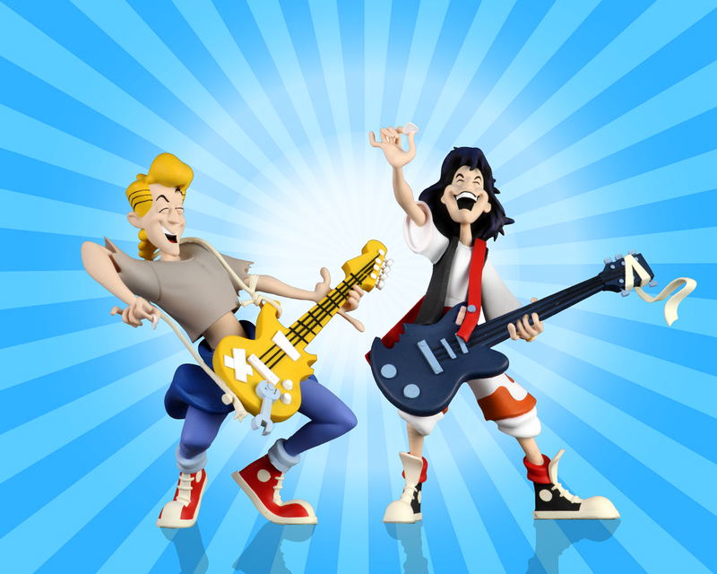 Bill and Ted's Excellent Adventure 6" Scale Action Figure: Toony Classics Bill and Ted (2-Pack) image 6