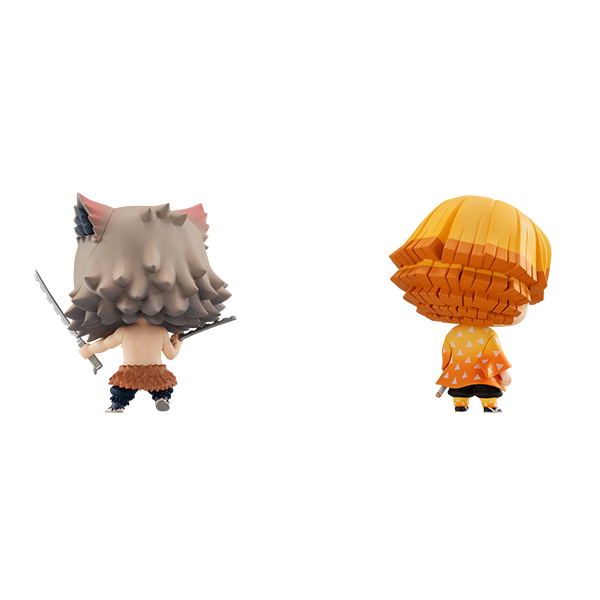 Chimi Mega Buddy Series No. 012 Demon Slayer Kimetsu no Yaiba: Agatsuma & Inosuke Hashibira Set image 3