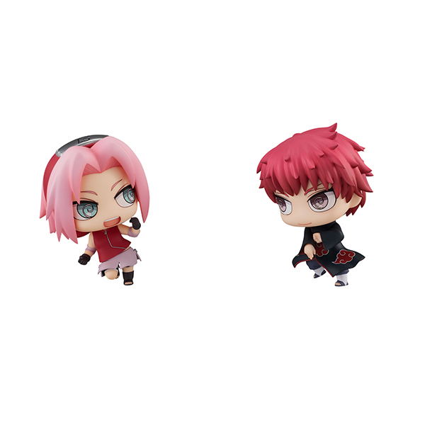 Chimi Mega Buddy Series No. 013 Naruto Shipuuden: Sakura Haruno vs Sasori Battle Set image 2