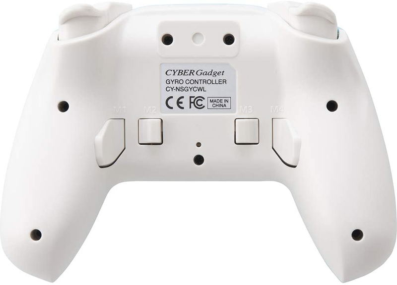 Cyber Gadget Gyro Wireless Controller for Nintendo Switch (Light Blue x Cream) image 4