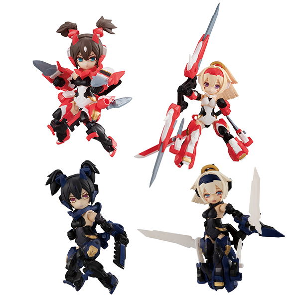 Desktop Army Megami Device Asra Series (Set of 4 packs)