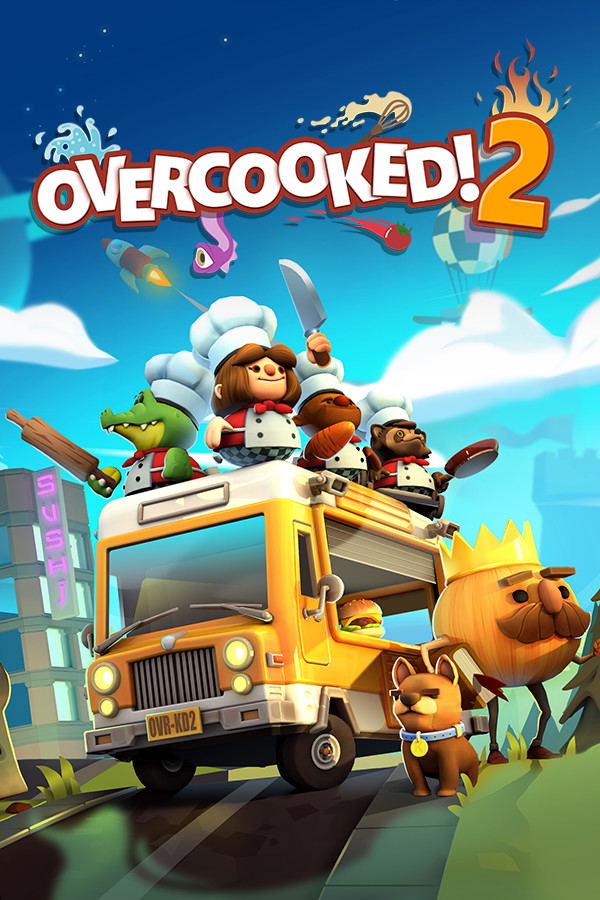 Overcooked! 2 STEAM digital for PC, Mac, Linux, Steam Deck