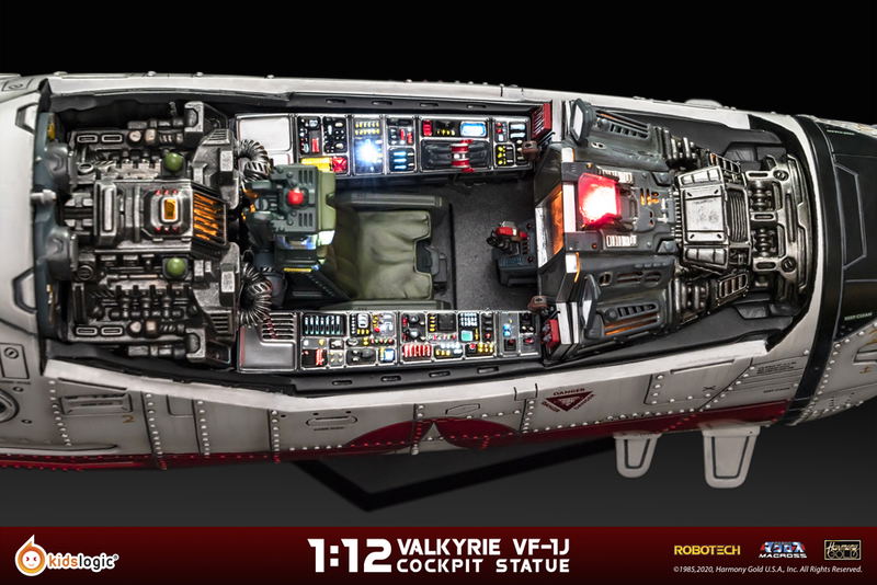 Robotech Macross 1/12 Scale: Valkyrie VF-1J Cockpit Statue image 17