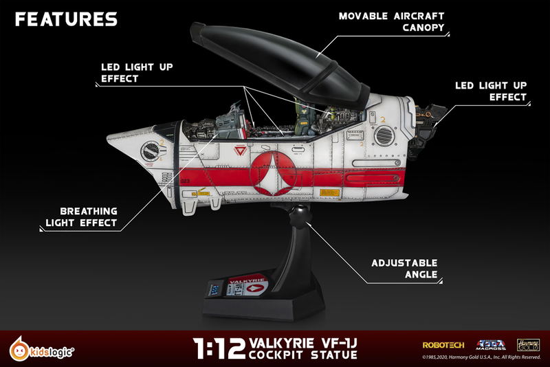 Robotech Macross 1/12 Scale: Valkyrie VF-1J Cockpit Statue image 2