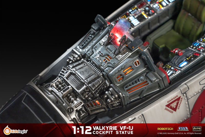 Robotech Macross 1/12 Scale: Valkyrie VF-1J Cockpit Statue image 20