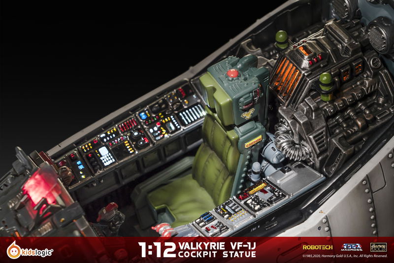 Robotech Macross 1/12 Scale: Valkyrie VF-1J Cockpit Statue image 21