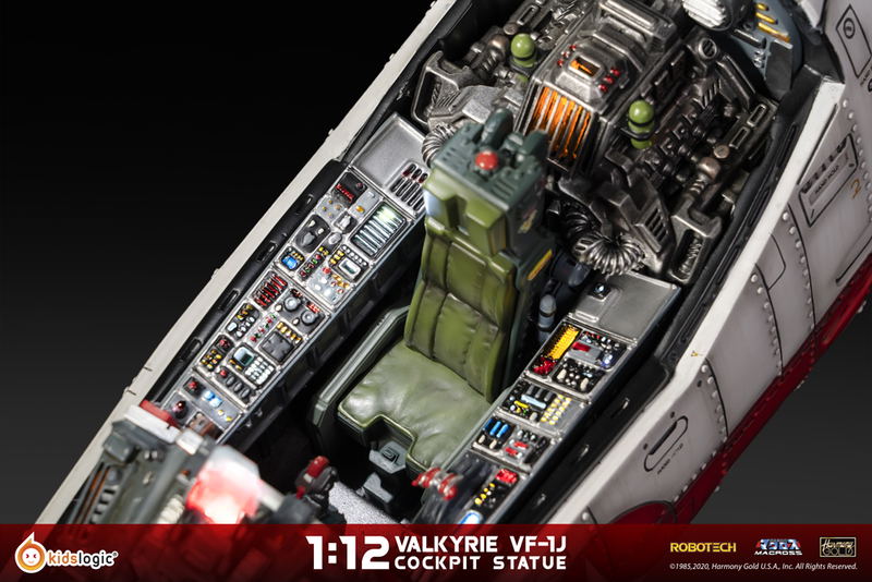 Robotech Macross 1/12 Scale: Valkyrie VF-1J Cockpit Statue image 22