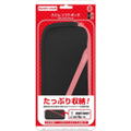 Slim Soft Pouch for Nintendo Switch Lite (Black x Coral) thumbnail 1