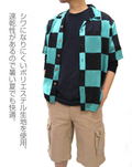 Kimetsu No Yaiba Tanjiro Kamado Haori Design Aloha Shirt (XL Size) thumbnail 3