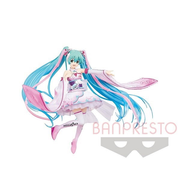 Good Smile Racing: Hatsune Miku Espresto Est Racing Miku 2019 Kimono Ver. Dress & Hair image 1