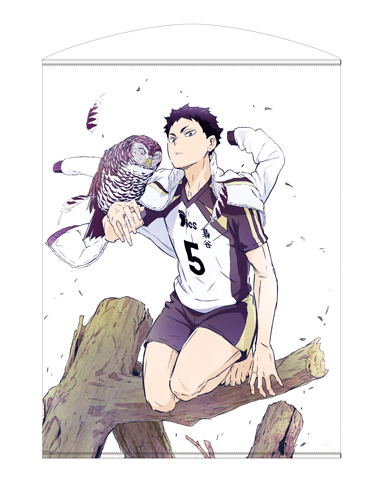 Haikyu!! To The Top 100cm Wall Scroll: Keiji Akaashi (Re-run) image 1