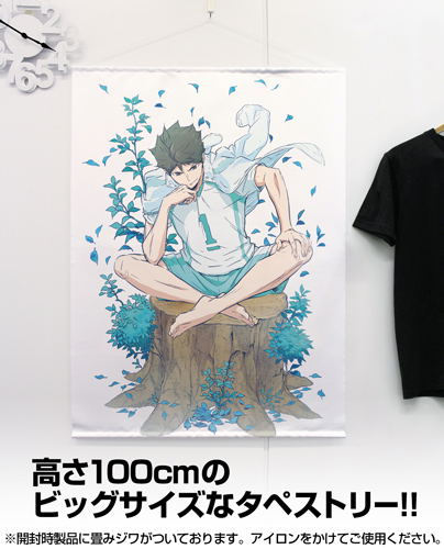 Haikyu!! To The Top 100cm Wall Scroll: Toru Oikawa (Re-run) image 2