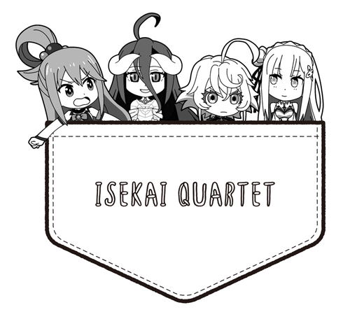 Isekai Quartet 2 2way Backpack Heather Charcoal image 2