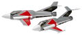 Mighty Jack 1/48 Scale Pastic Model Kit: Peabrider (Set of 2) thumbnail 1