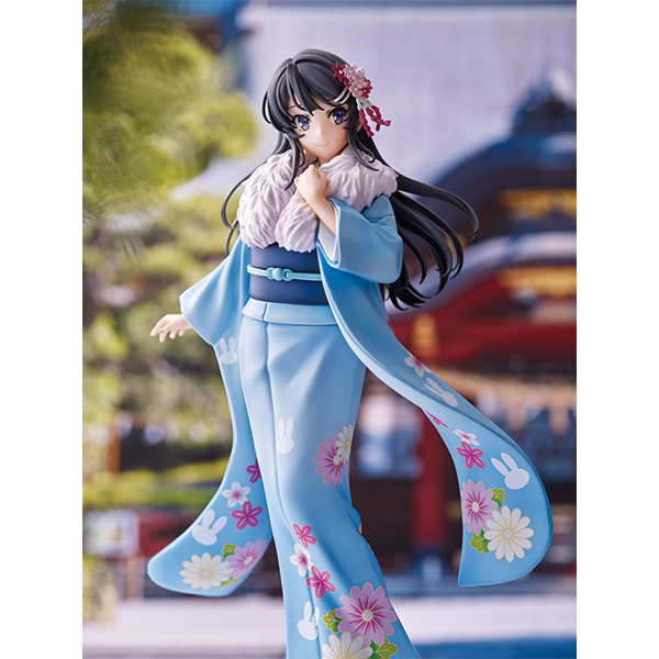Rascal Does Not Dream of Bunny Girl Senpai 1/7 Scale Pre-Painted Figure: Sakurajima Mai Kimono Ver. image 10