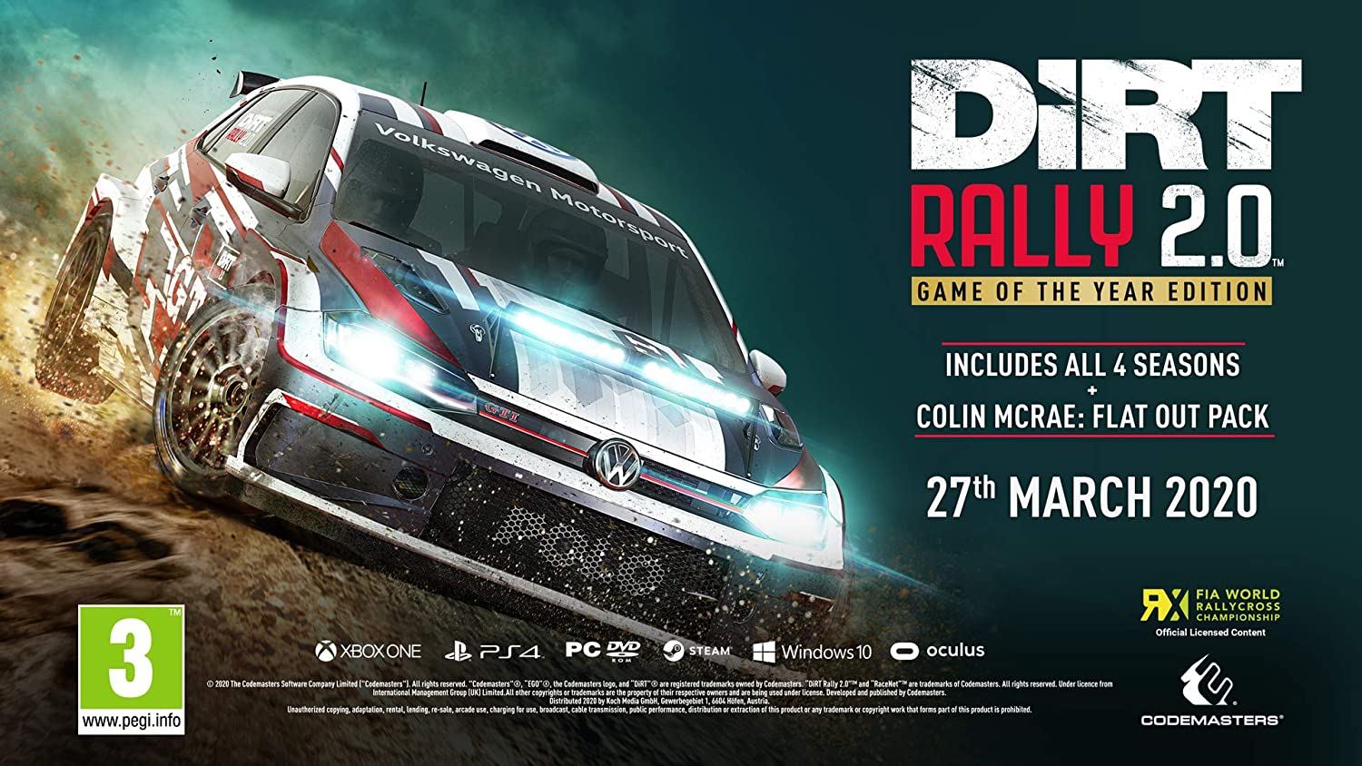 DiRT Rally 2.0 [Game Of The Year Edition] for PlayStation 4