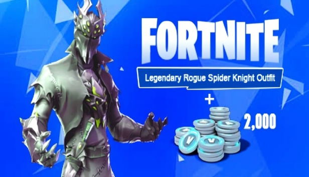 Fortnite Legendary Rogue Spider Knight 2000 V Bucks Dlc Dlc