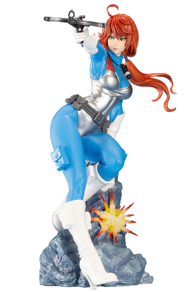 G.I. JOE Bishoujo G.I. Joe: A Real American Hero 1/7 Scale Pre-Painted Figure: Scarlett Sky-Blue Color Limited Edition image 1
