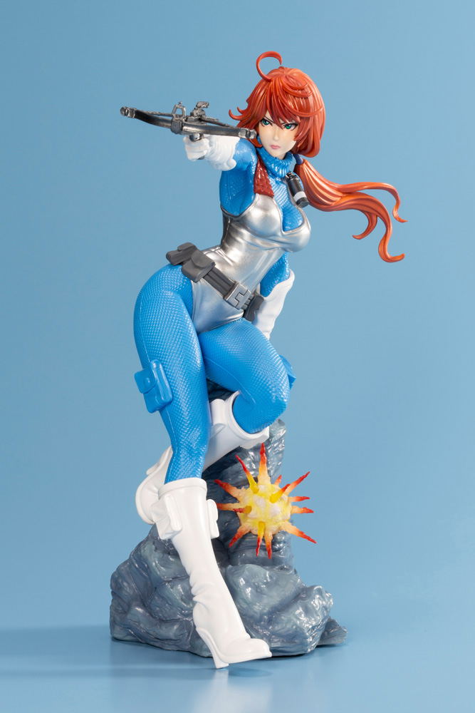G.I. JOE Bishoujo G.I. Joe: A Real American Hero 1/7 Scale Pre-Painted Figure: Scarlett Sky-Blue Color Limited Edition image 10