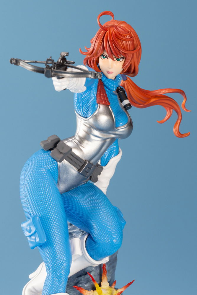 G.I. JOE Bishoujo G.I. Joe: A Real American Hero 1/7 Scale Pre-Painted Figure: Scarlett Sky-Blue Color Limited Edition image 11