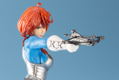 G.I. JOE Bishoujo G.I. Joe: A Real American Hero 1/7 Scale Pre-Painted Figure: Scarlett Sky-Blue Color Limited Edition thumbnail 13