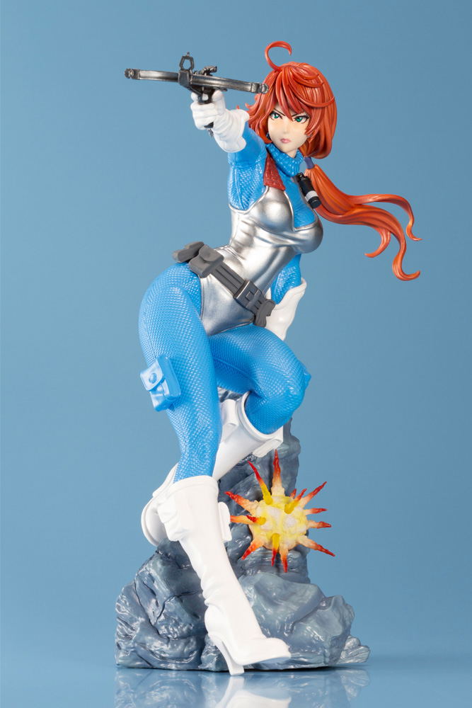 G.I. JOE Bishoujo G.I. Joe: A Real American Hero 1/7 Scale Pre-Painted Figure: Scarlett Sky-Blue Color Limited Edition image 2