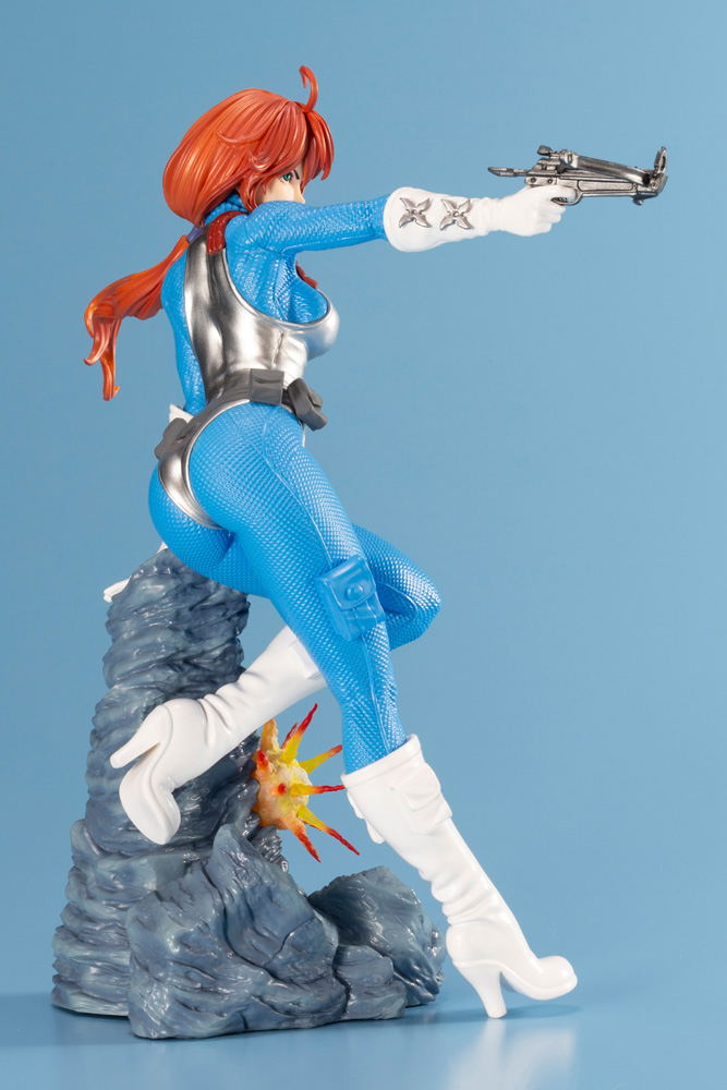 G.I. JOE Bishoujo G.I. Joe: A Real American Hero 1/7 Scale Pre-Painted Figure: Scarlett Sky-Blue Color Limited Edition image 3
