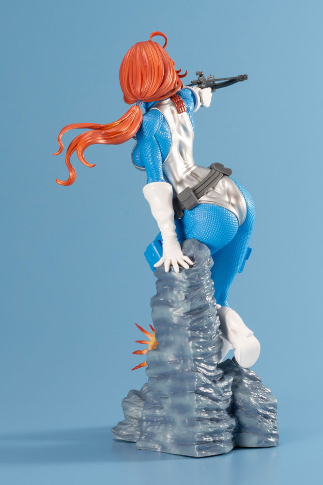 G.I. JOE Bishoujo G.I. Joe: A Real American Hero 1/7 Scale Pre-Painted Figure: Scarlett Sky-Blue Color Limited Edition image 6