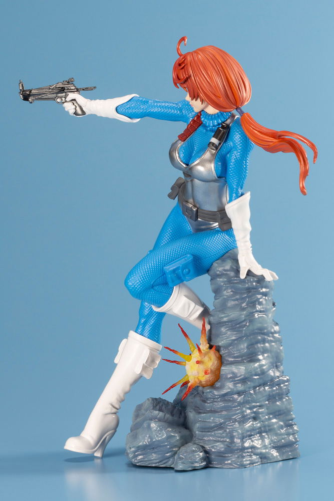 G.I. JOE Bishoujo G.I. Joe: A Real American Hero 1/7 Scale Pre-Painted Figure: Scarlett Sky-Blue Color Limited Edition image 7