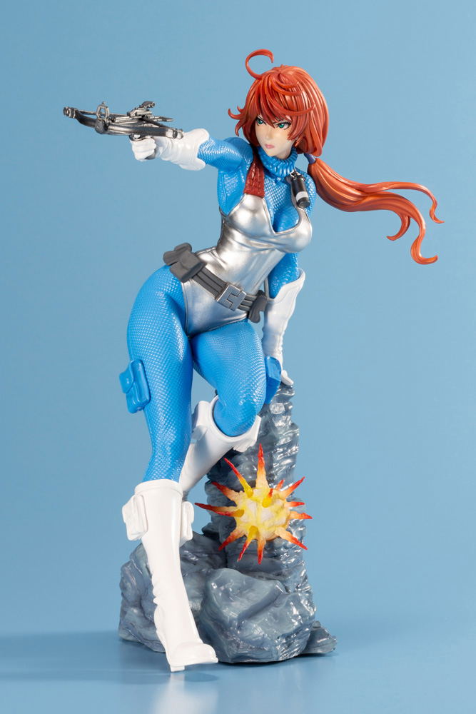 G.I. JOE Bishoujo G.I. Joe: A Real American Hero 1/7 Scale Pre-Painted Figure: Scarlett Sky-Blue Color Limited Edition image 9