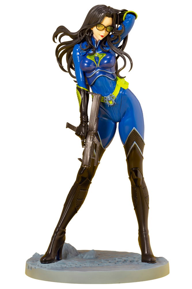 G.I. JOE Bishoujo G.I. Joe A Real American Hero 1/7 Scale Pre-Painted Figure: Baroness 25th Anniversary Blue Limited Edition image 1