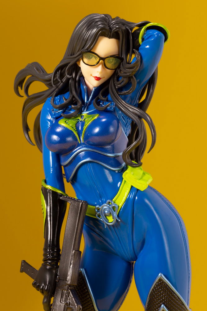G.I. JOE Bishoujo G.I. Joe A Real American Hero 1/7 Scale Pre-Painted Figure: Baroness 25th Anniversary Blue Limited Edition image 10