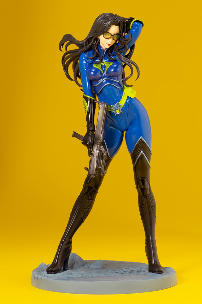 G.I. JOE Bishoujo G.I. Joe A Real American Hero 1/7 Scale Pre-Painted Figure: Baroness 25th Anniversary Blue Limited Edition image 2