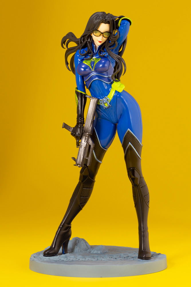 G.I. JOE Bishoujo G.I. Joe A Real American Hero 1/7 Scale Pre-Painted Figure: Baroness 25th Anniversary Blue Limited Edition image 9