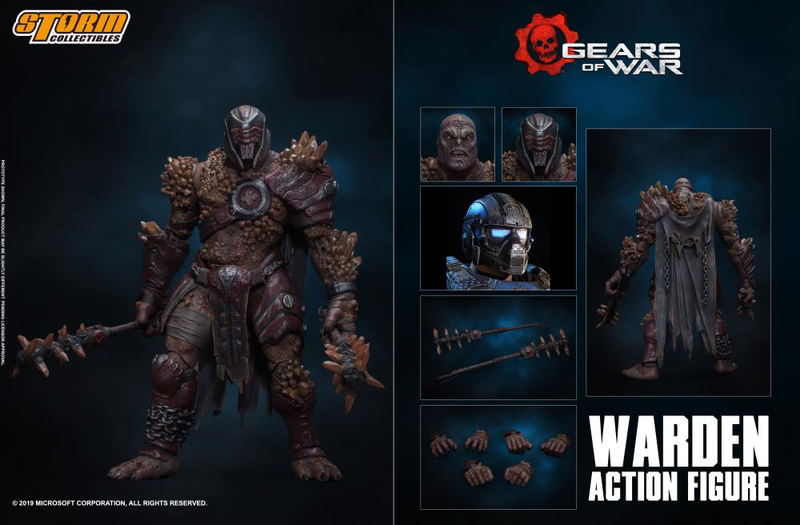 Gears of War 1/12 Scale Pre-Painted Action Figure: Warden image 2