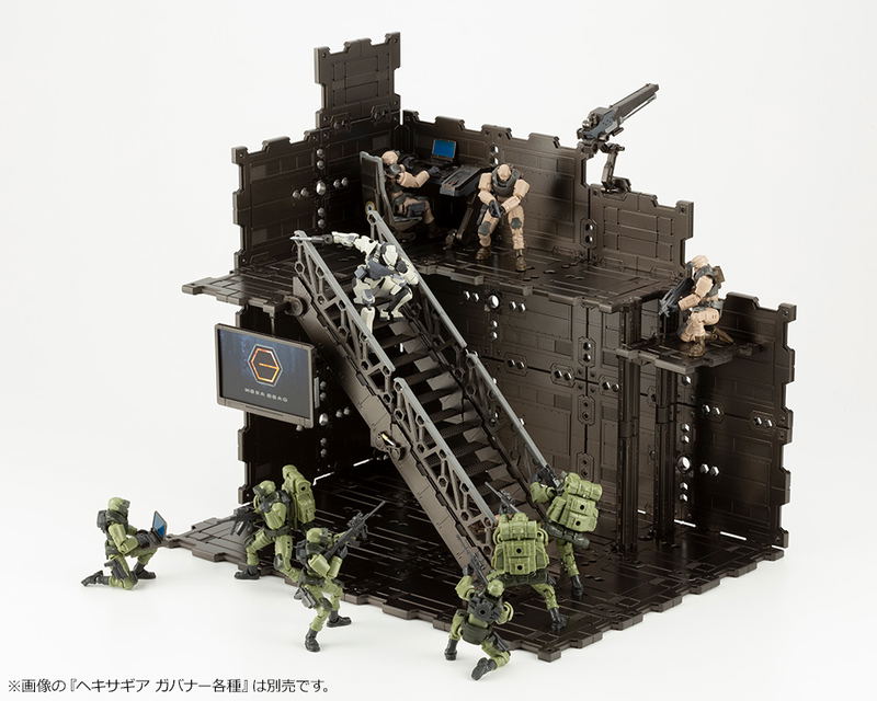 Hexa Gear 1/24 Scale Model Kit: Block Base 01 DX Headquarters image 11