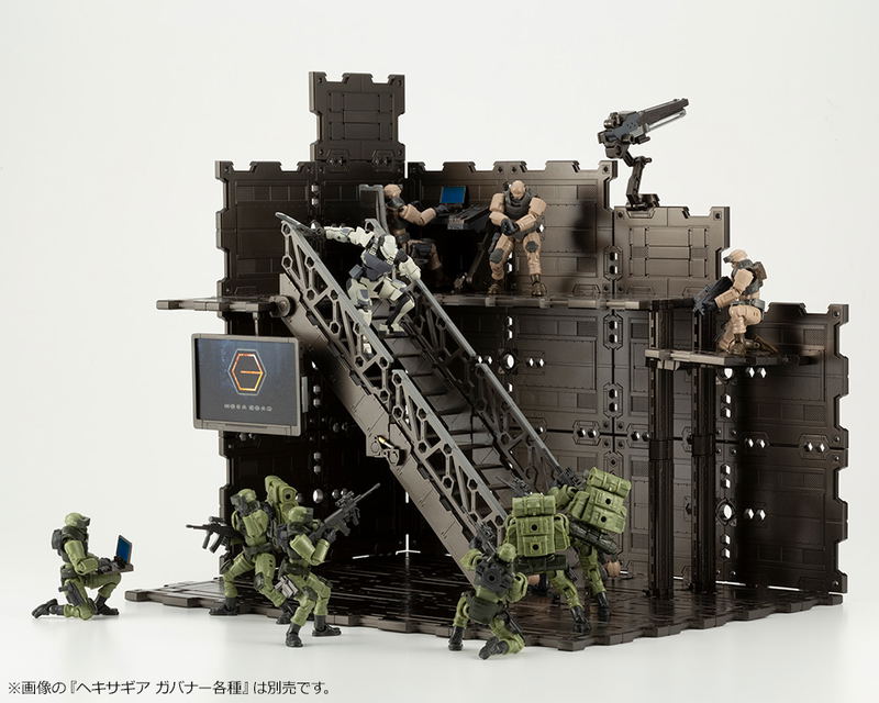 Hexa Gear 1/24 Scale Model Kit: Block Base 01 DX Headquarters image 12