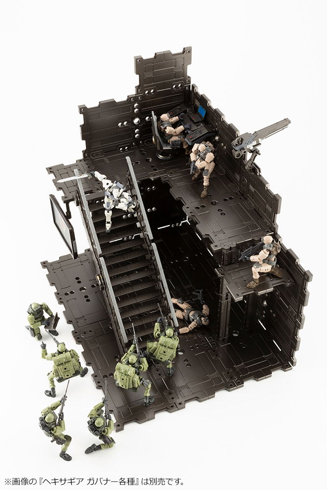 Hexa Gear 1/24 Scale Model Kit: Block Base 01 DX Headquarters image 14