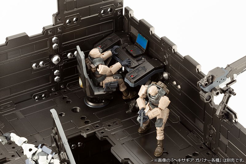 Hexa Gear 1/24 Scale Model Kit: Block Base 01 DX Headquarters image 15