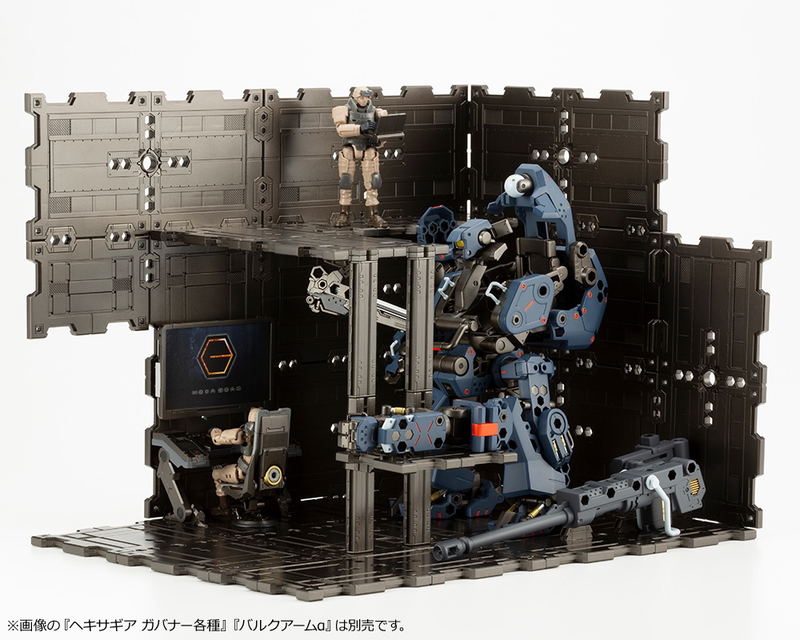 Hexa Gear 1/24 Scale Model Kit: Block Base 01 DX Headquarters image 19