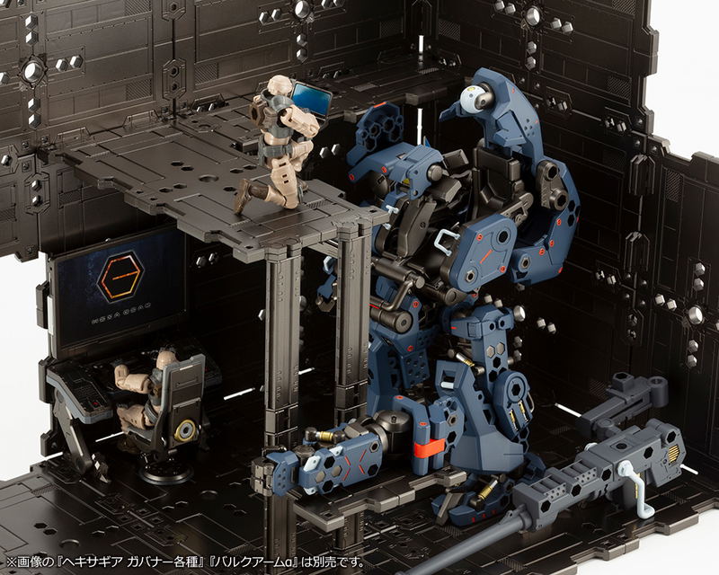 Hexa Gear 1/24 Scale Model Kit: Block Base 01 DX Headquarters image 20
