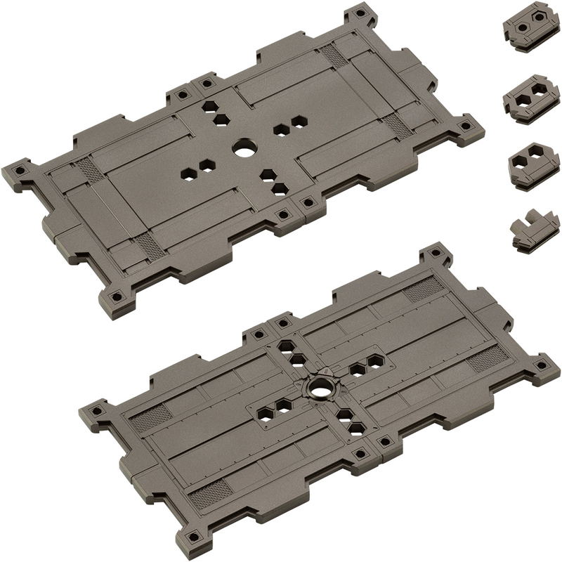 Hexa Gear 1/24 Scale Model Kit: Block Base 02 Panel Option A image 1