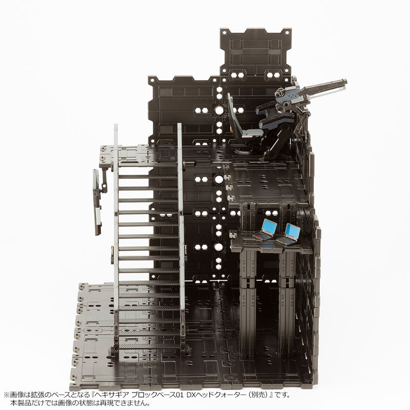 Hexa Gear 1/24 Scale Model Kit: Block Base 02 Panel Option A image 6