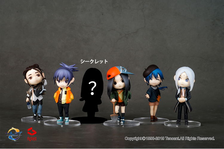 Hitori no Shita The Outcast Mini Figure (Set fo 5 pieces) image 2