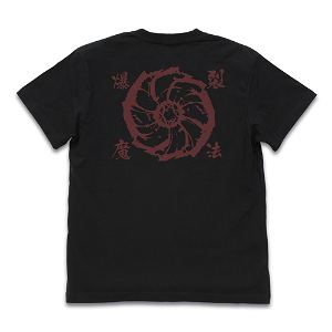 KonoSuba: God's Blessing On This Wonderful World! Legend Of Crimson - Ichinichi Ichi Bakuretsu T-shirt Black (S Size)