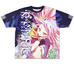 No Game No Life - Shiro Cool Full Graphic T-shirt (XL Size)_