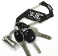 One Piece - Straw Hat Skull Carabiner S Type Black thumbnail 2