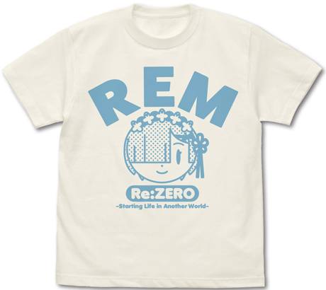 Skadelig kursiv ineffektiv Re:Zero - Starting Life In Another World - Rem Face T-shirt Vanilla White  (S Size)