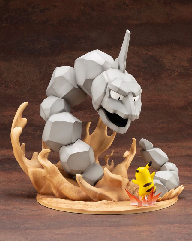 ARTFX J Pokemon Series 1/8 Scale Pre-Painted Figure: Onix vs. Pikachu image 3