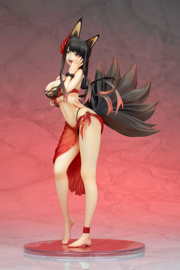 Azur Lane Dream Tech 1/8 Scale Pre-Painted Figure: Akagi [Rakuen no Higanbana] (Re-run) image 4